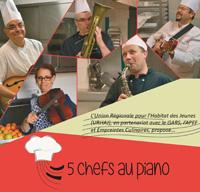 5 chefs au piano, le challenge a commencé le 22 septembre !